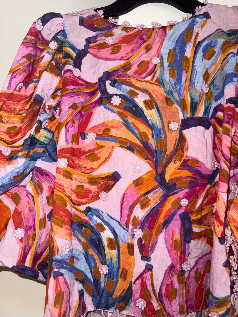 Farm Rio Puff Sleeve Blouse - Picture 3 of 8